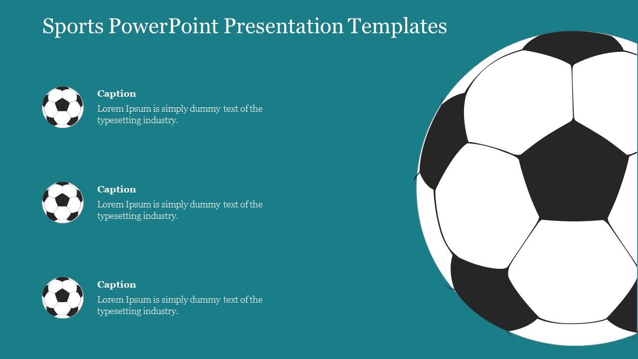 Sports PowerPoint Presentation Templates